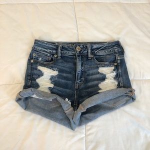 american eagle jean shorts